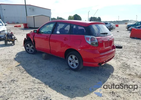 2005 Toyota Matrix Xr из США, поврежденный, VIN 2T1KR32E55C420682
